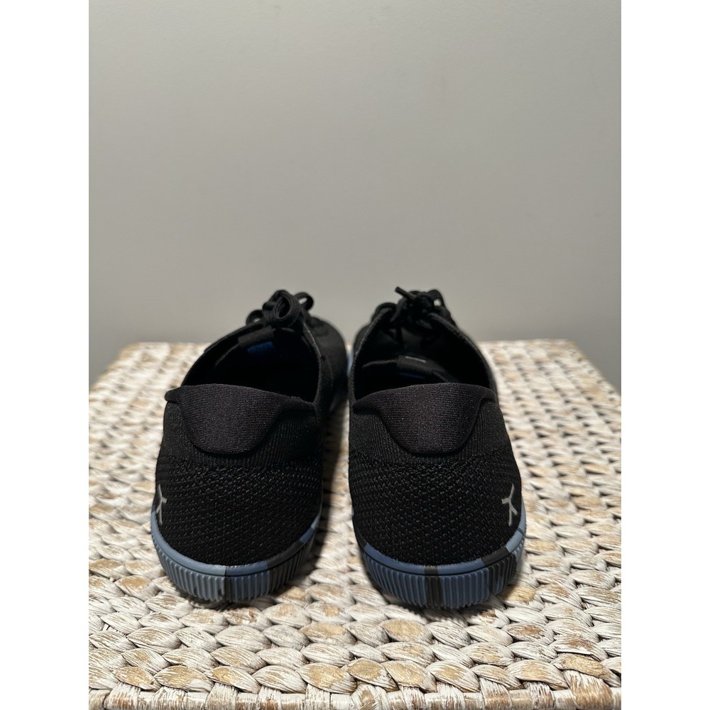 Flux Adapt Trainer Athletic Knit Shoes Sneakers Men's 10.5 Black Camo Blue EUC - Picture 5 of 10
